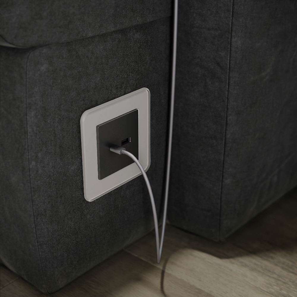 Рамка стеклянная Werkel Elite на 1 пост Дымчатый W0012417 — изображение 3