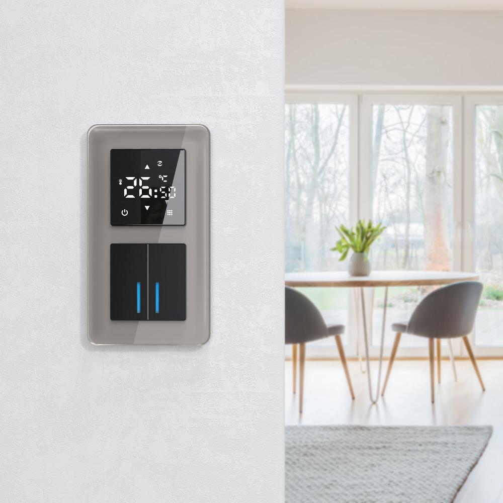 Рамка стеклянная Werkel Elite на 2 поста Дымчатый W0022417 — изображение 3