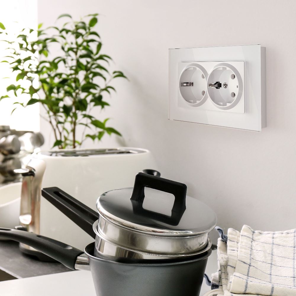 Рамка для двойной розетки Werkel Favorit Белый W0081101 — изображение 2