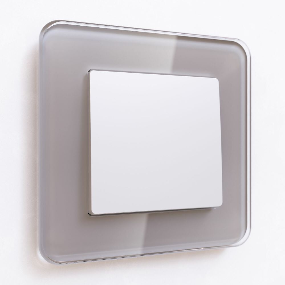 Выключатель одноклавишный встраиваемый проходной Werkel Белый матовый W1112061 — изображение 2