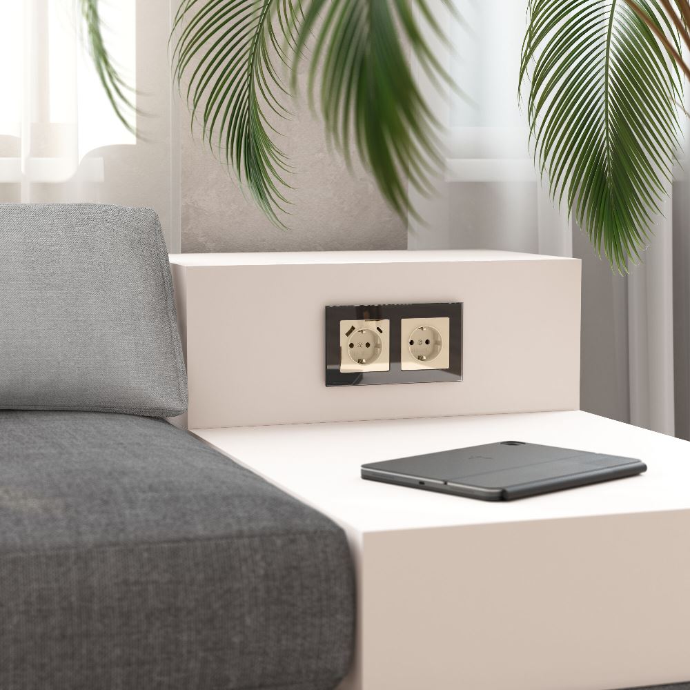 Розетка встраиваемая Werkel с заземлением Айвори W1171043 — изображение 2