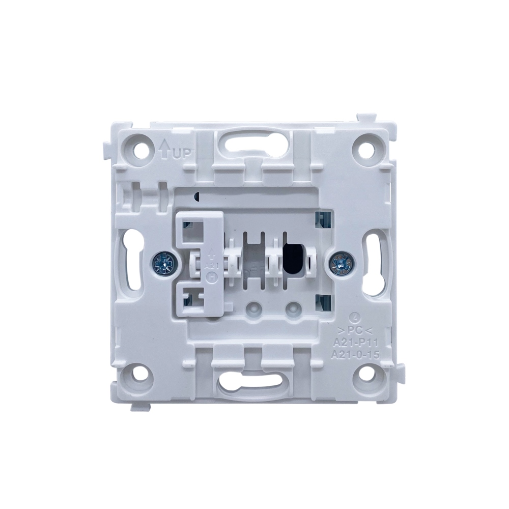 Выключатель одноклавишный встраиваемый проходной Donel R98 с подсветкой Шоколад матовый DA03106-DA29042 — изображение 5