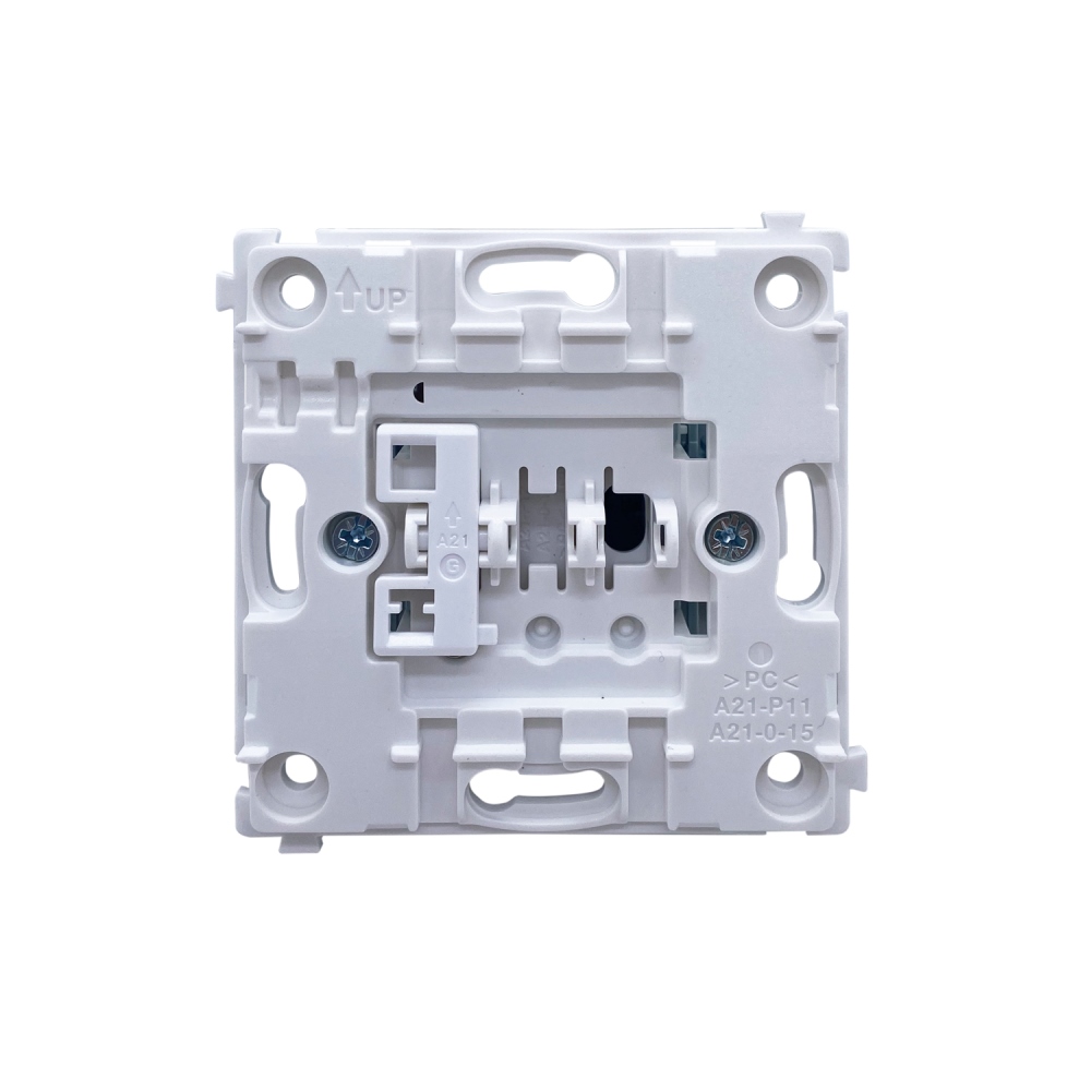 Выключатель одноклавишный встраиваемый звонковый Donel R98 Metal с подсветкой Латунь DA03151-DA290ME — изображение 5