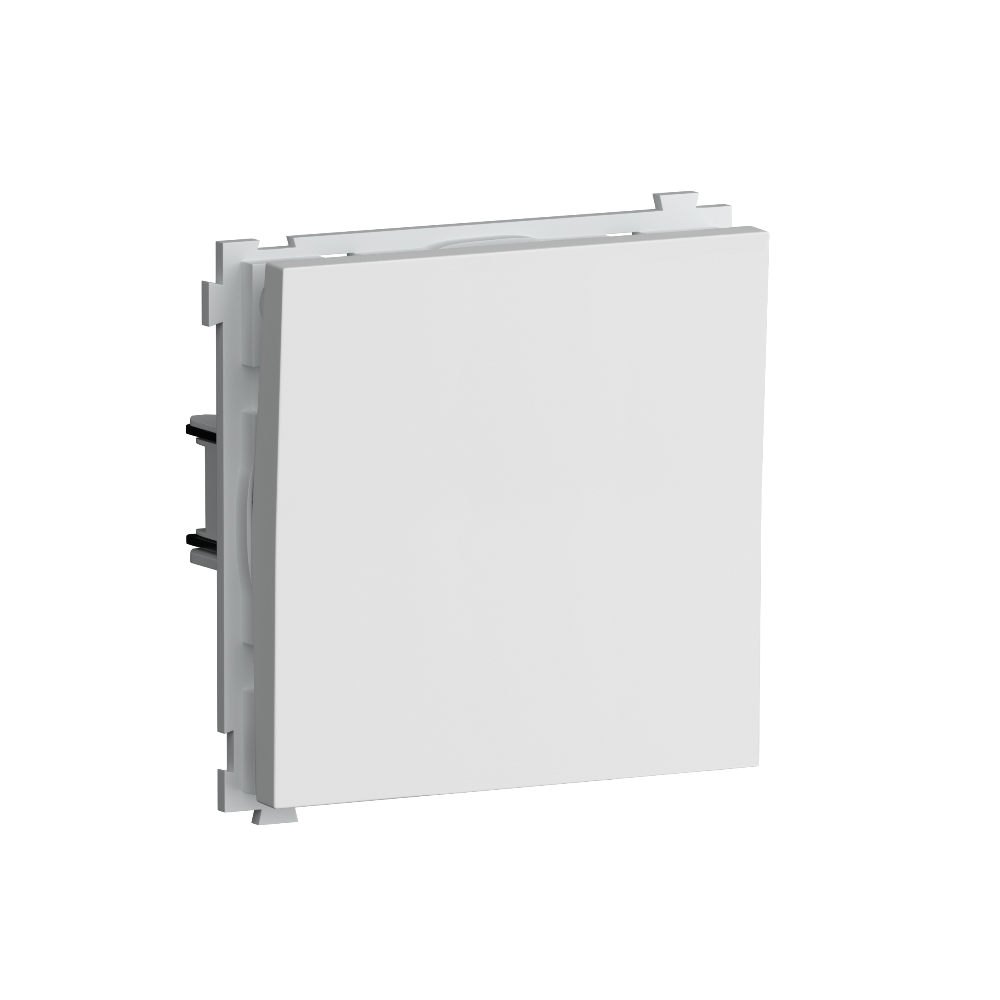 Выключатель одноклавишный встраиваемый Donel R98 Белый матовый DA10100-DA29633