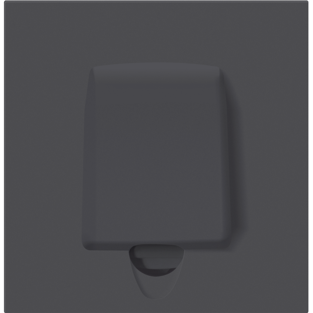 Вывод кабеля Donel R98 Черный матовый DA87128