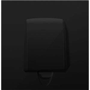 Вывод кабеля Donel R98 Карбон матовый DA87130