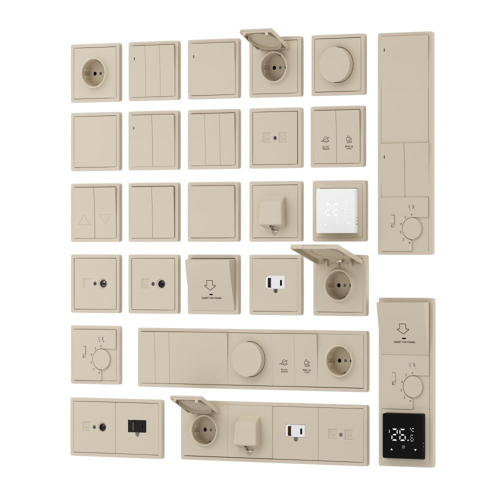 Диммер Donel R98 Triac с доп. входом Кашемир матовый DDIM300LED-DA65035 — изображение 2