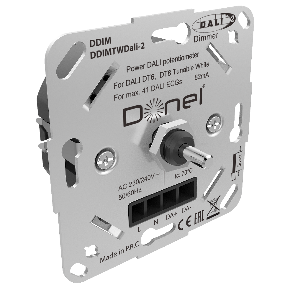 Диммер Donel R98 Dali роторный Черный матовый DDIMTWDali-2-DA65028 — изображение 3