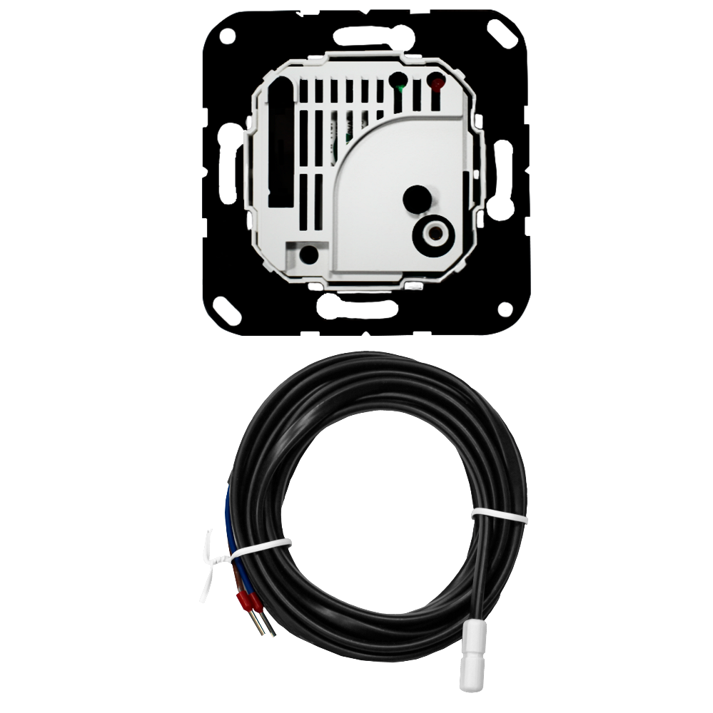 Терморегулятор механический Donel R98 с внешним датчиком пола Белый матовый DTEF231-DA14933 — изображение 4