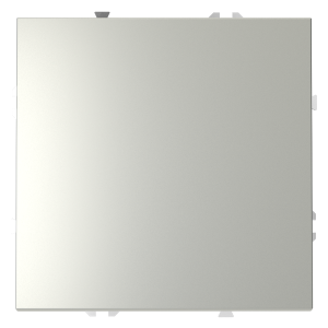 Выключатель одноклавишный встраиваемый Voltum S70 Сталь VLS010105