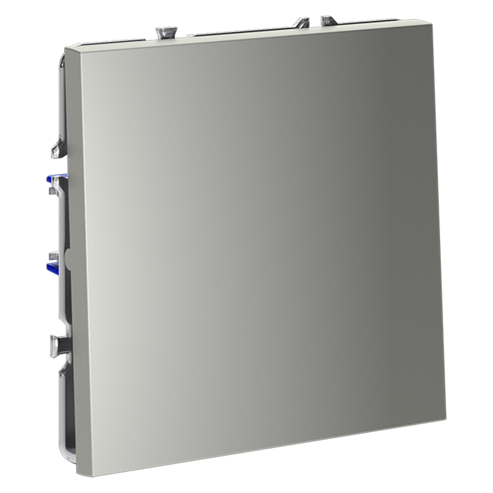 Выключатель одноклавишный встраиваемый перекрестный Voltum S70 Сталь VLS010505 — изображение 2