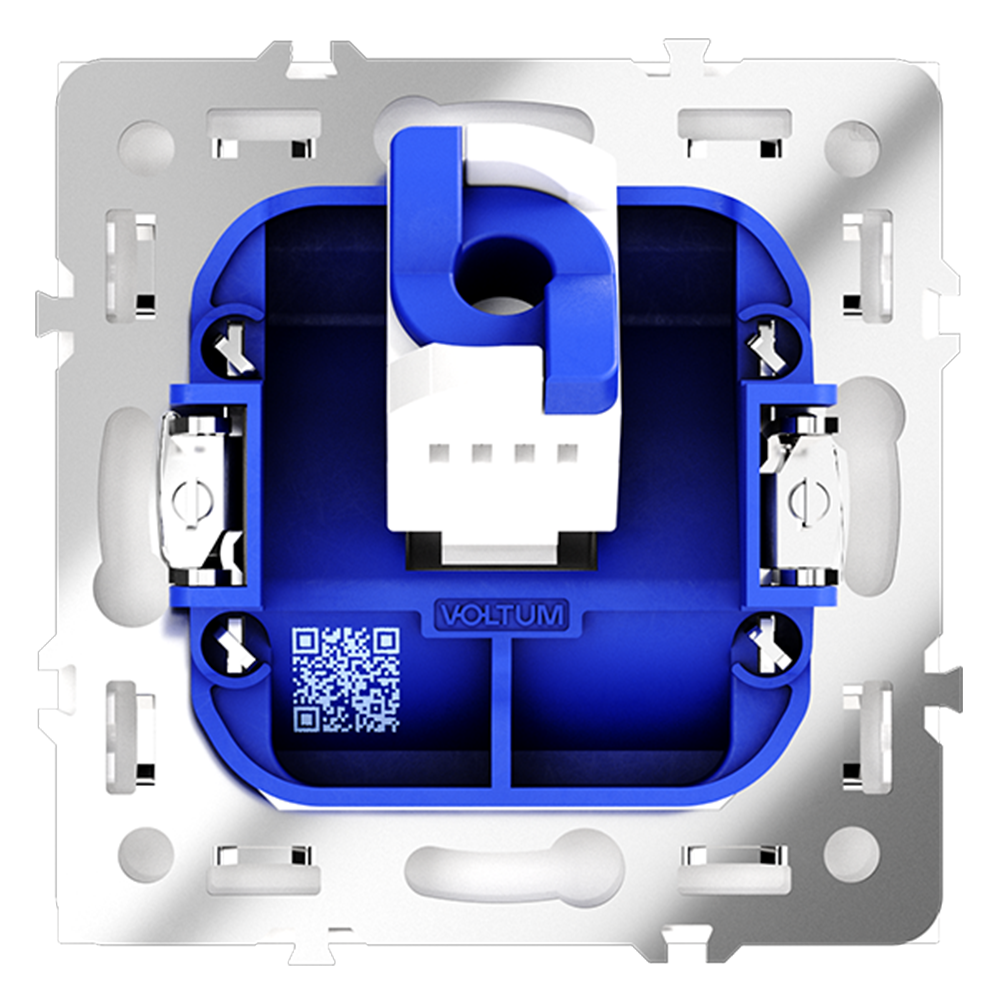 Розетка встраиваемая Ethernet Voltum S70 RJ45 cat.6 Белый матовый VLS060102 — изображение 3