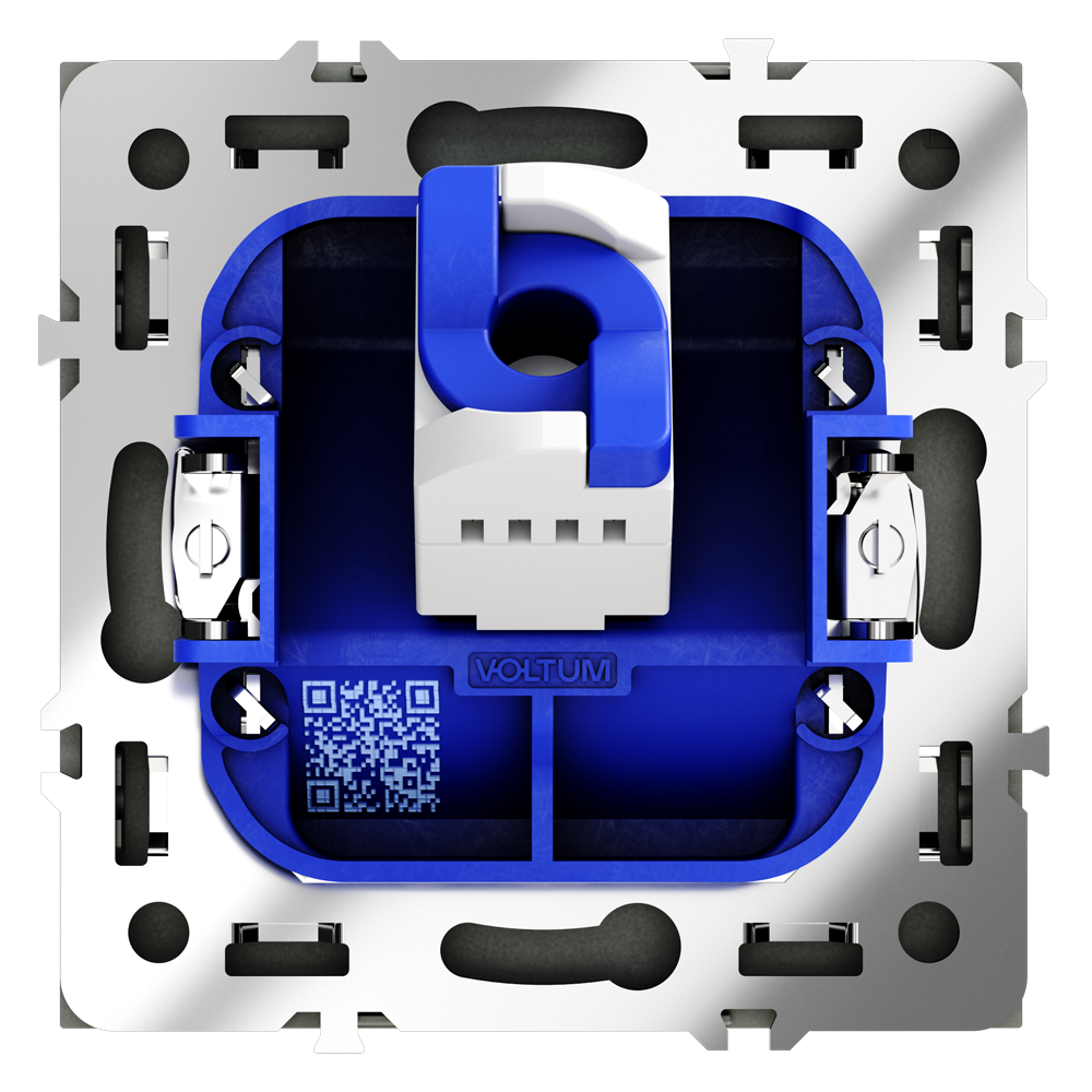 Розетка встраиваемая Ethernet Voltum S70 RJ45 cat.6 Титан VLS060106 — изображение 3