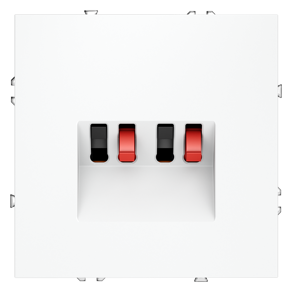 Акустическая розетка встраиваемая Voltum S70 Белый матовый VLS060302