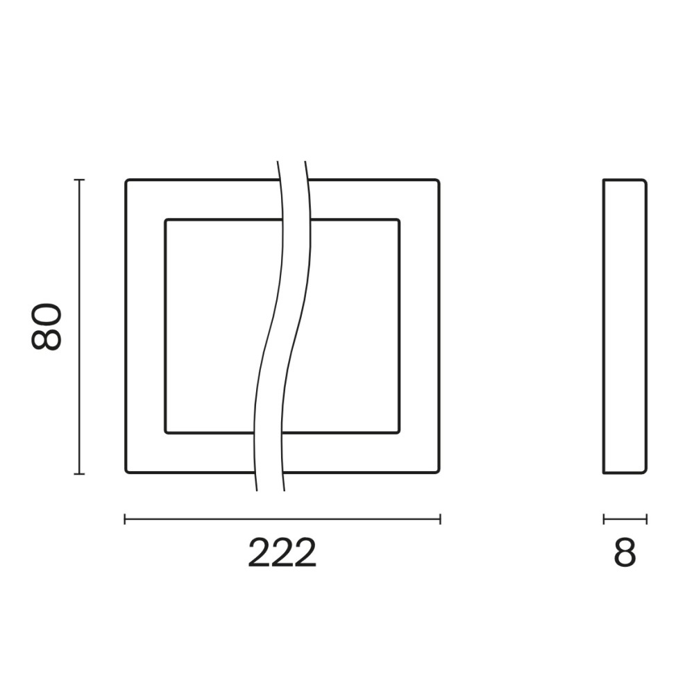 Рамка пластиковая Voltum S70 на 3 поста Черный матовый VLS100308 — изображение 5