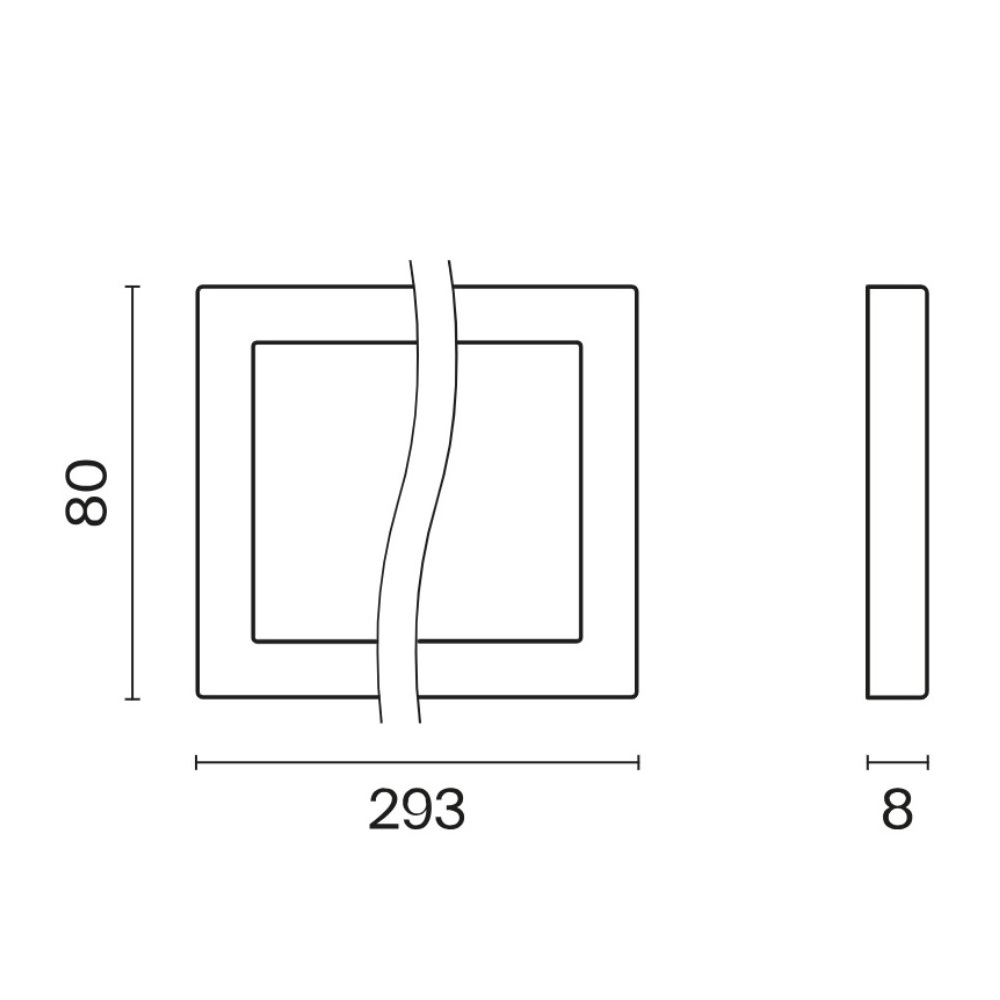 Рамка пластиковая Voltum S70 на 4 поста Графит глянцевый VLS100407 — изображение 5