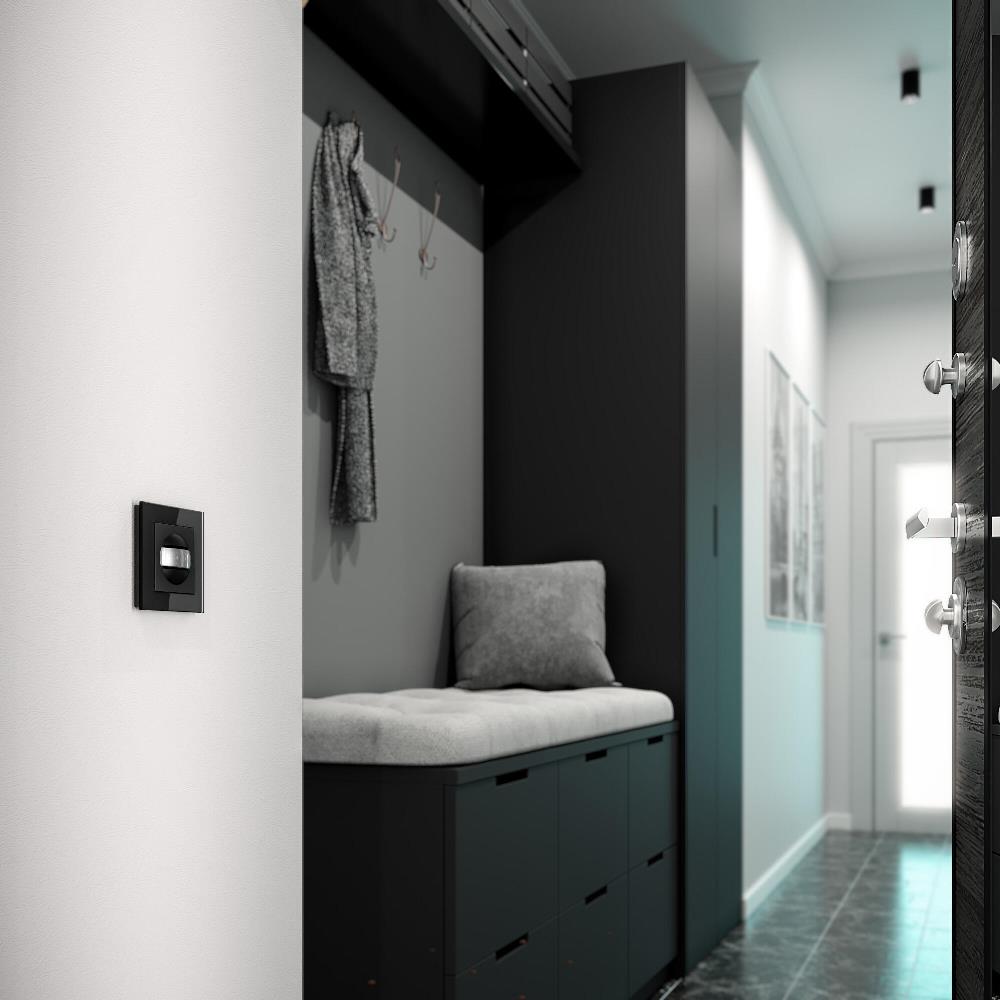 Датчик движения встраиваемый Werkel двухпроводный Черный W1155108 — изображение 2