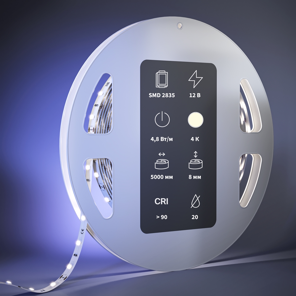 Светодиодная лента Maytoni Led Strip Ultra 5 м 4000К Белый 201003 — изображение 2