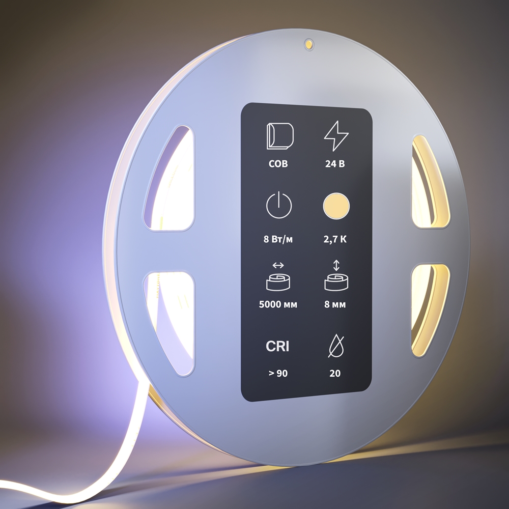 Светодиодная лента Maytoni Led Strip Ultra 5 м 2700 К Белый 201070 — изображение 2